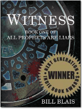 Witness Book Cover - Winner - Next Generation Indie Book Awards